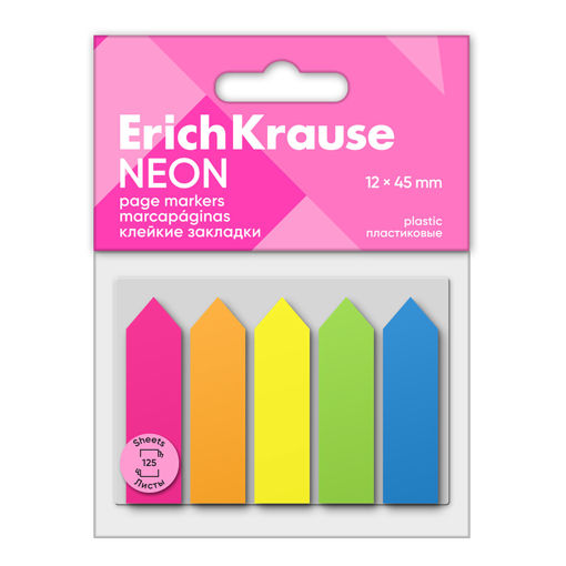 Picture of EK PAGE MARKER NEON ARROWS 12X45MM 125 SHEETS